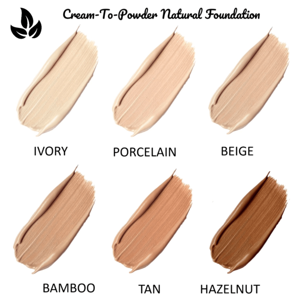 Cream-To-Powder Natural Foundation (PORCELAIN) (25g, 0.9oz.) - Image 2